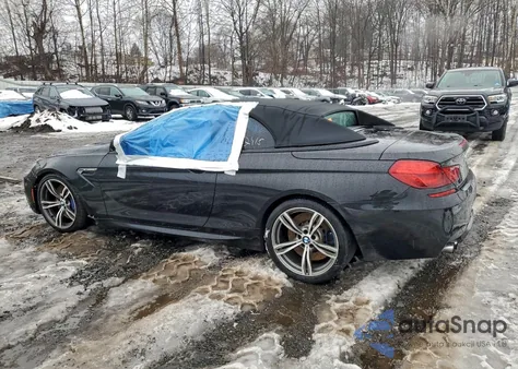 2013 BMW M6 z USA, uszkodzony, nr VIN WBSLZ9C59DDZ78115